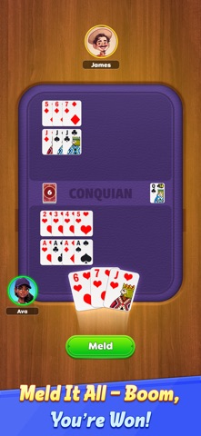 Conquian Card Game Screenshot 7 of 9