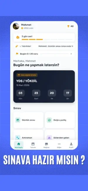 Online Sınav Hazırlık screenshot 1