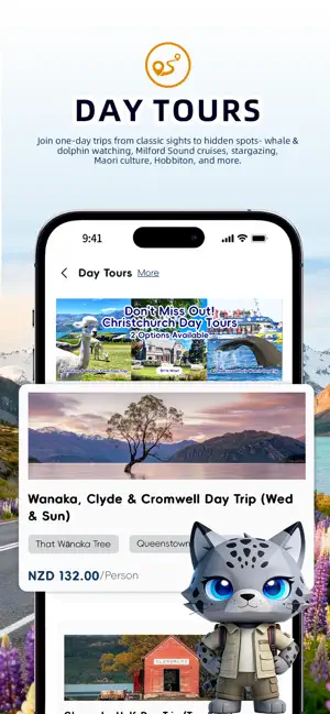 Grey Cheetah: NZ Bus & Tours screenshot 3