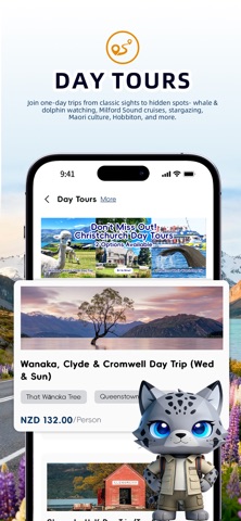 Grey Cheetah: NZ Bus & Tours screenshot