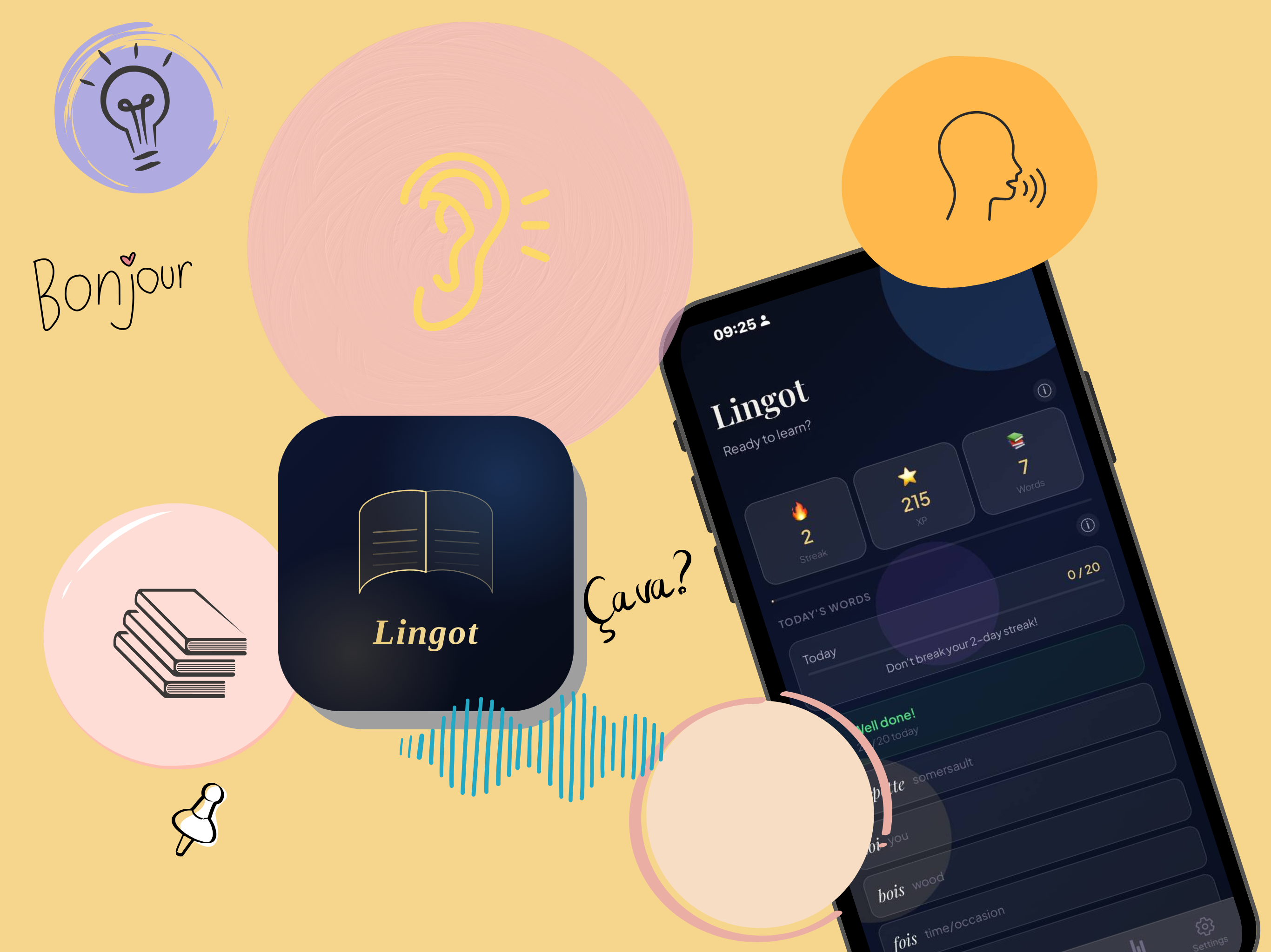 Lingot: Learn French Words