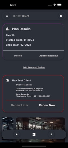 GK Fitness Center screenshot