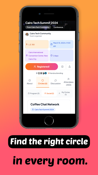 Circle – Gather & Network Screenshot 6 of 7