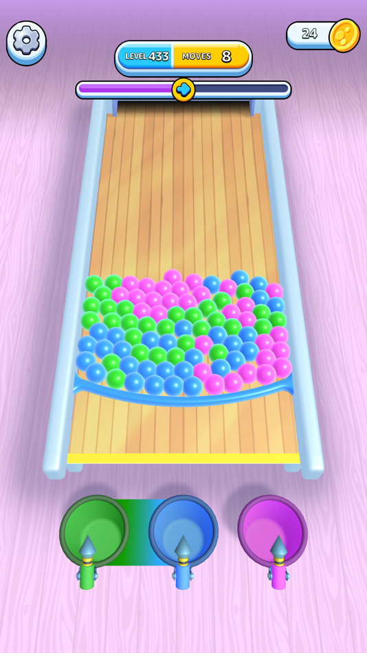 #1. Ball Jam 3D! (iOS) 由: Fatih Can Temel