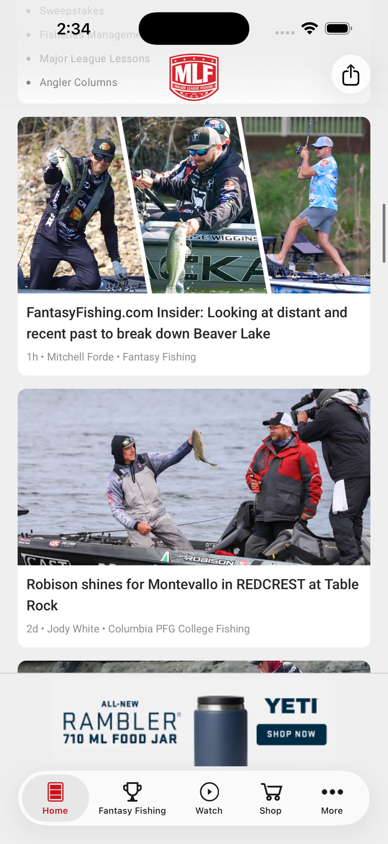 Major League Fishing