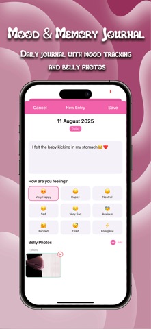 NINE: AI Pregnancy Tracker Screenshot 3 of 9