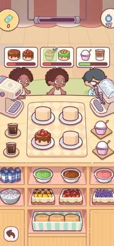 幸福甜点咖啡店 - 模拟餐厅经营美食烹饪游戏 screenshot