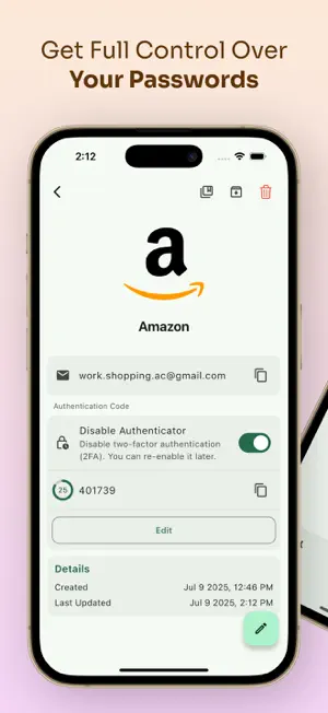 MasterKey: Passwords Manager screenshot 3