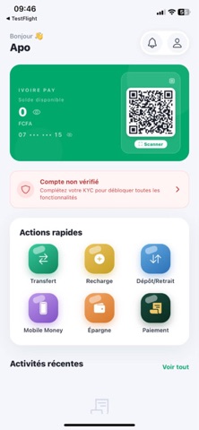 IvoirePay Client screenshot 1