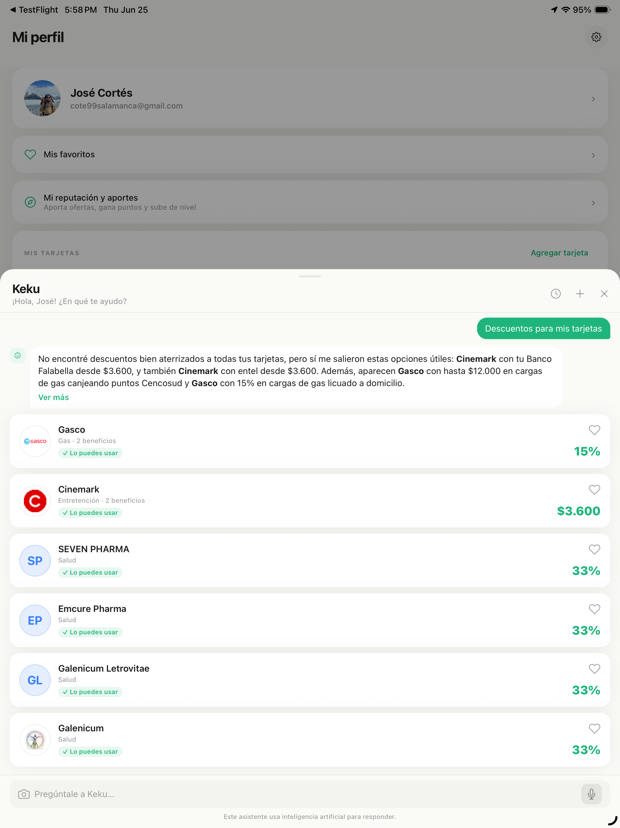 Kekunda: Descuentos y ahorro screenshot 10