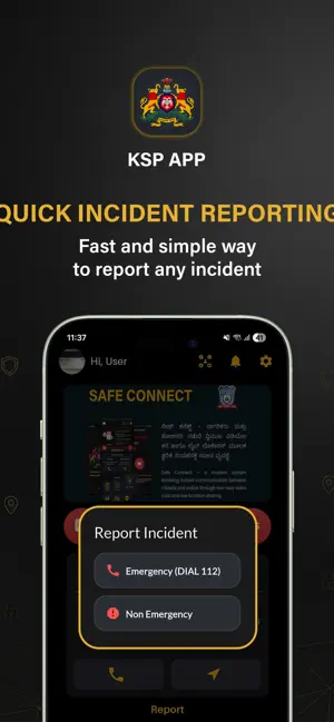Karnataka State Police iPhone screenshot 4