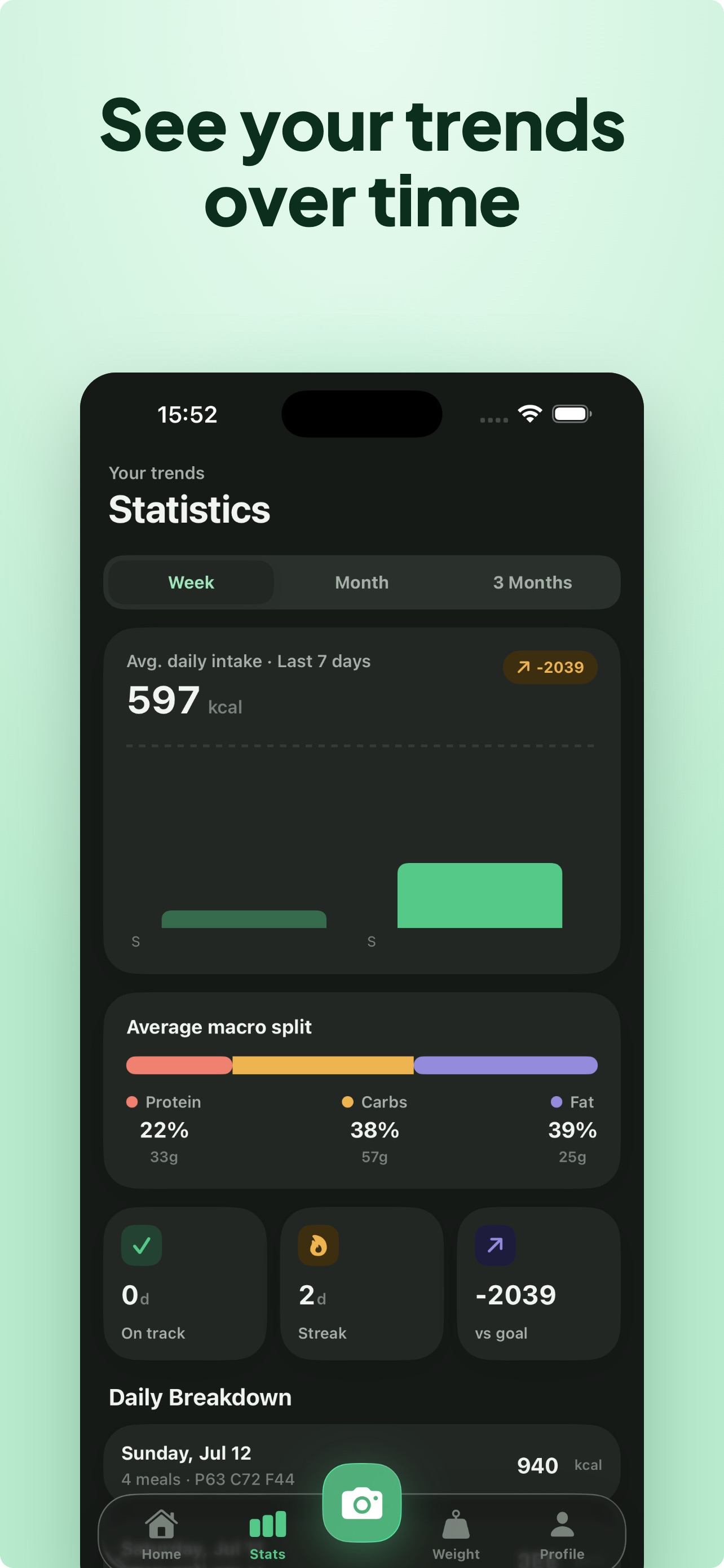 Macro Tracker - Cal Scan screenshot 5