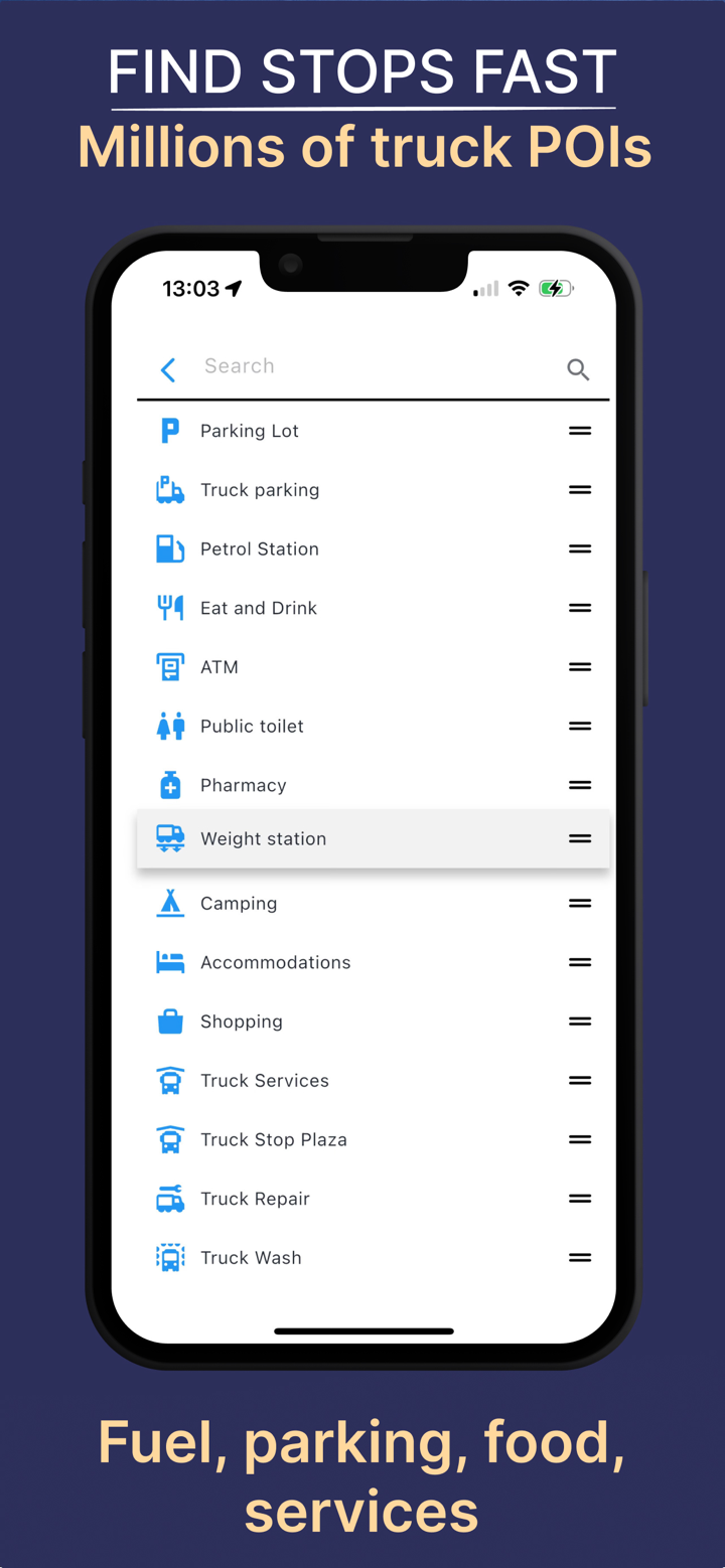 NaviTruck GPS Truck & Caravan screenshot 8
