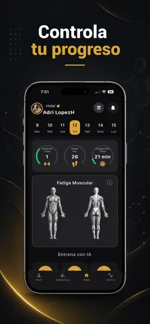 AIronPump - Gym Workout screenshot 1