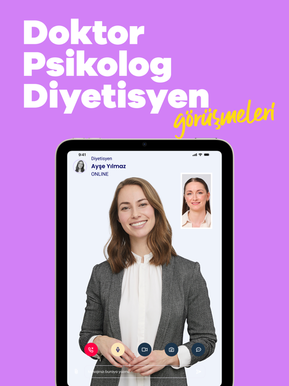 evital - Online Sağlık Hizmeti iPad screenshot 2 - Health & Fitness app