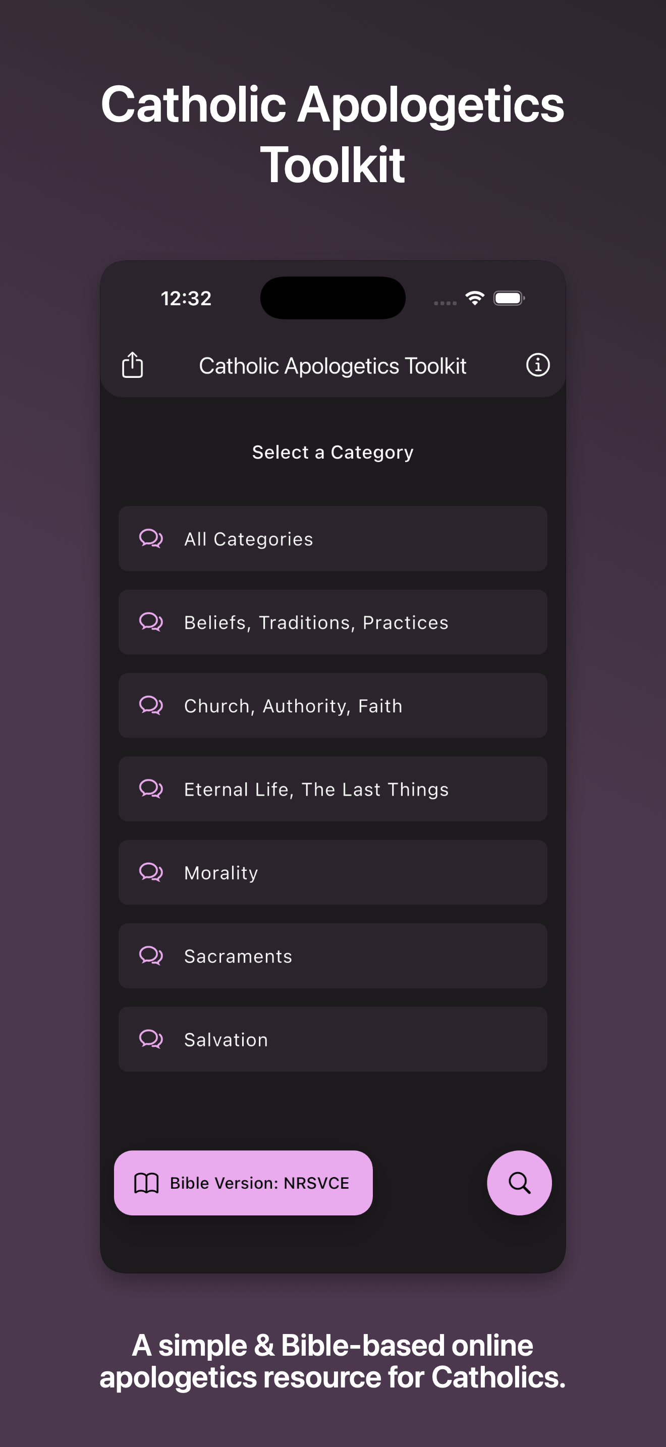 Catholic Apologetics Toolkit