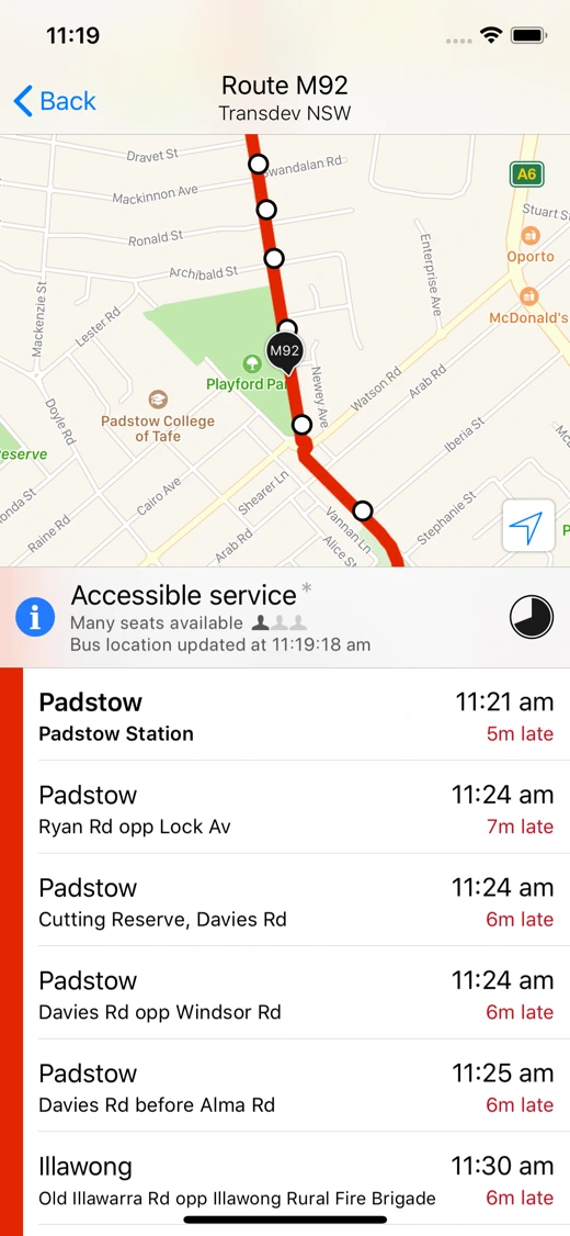 TripView screenshot 5