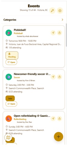 Neighbour: Local Events screenshot