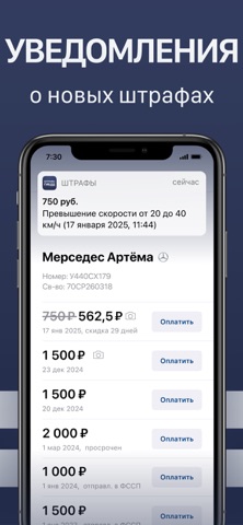 ГАИ штрафы: проверка и оплата iPhone screenshot