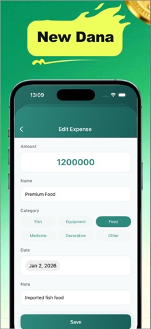 New Dana - Aqua Finance Diary iPhone screenshot 2