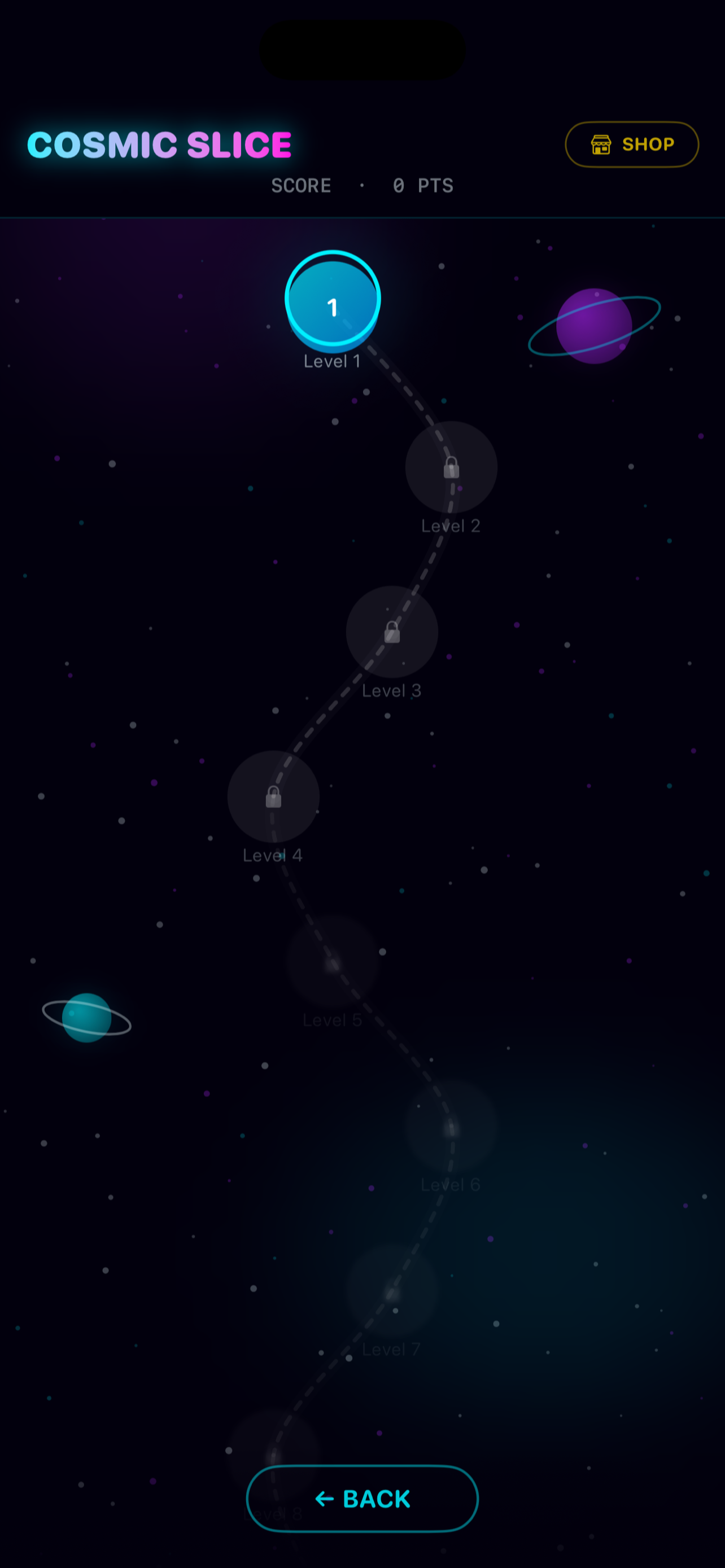 Cosmic Slice screenshot 3