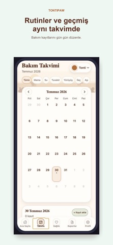 TontiPaw: Pet Care Diary iPhone screenshot