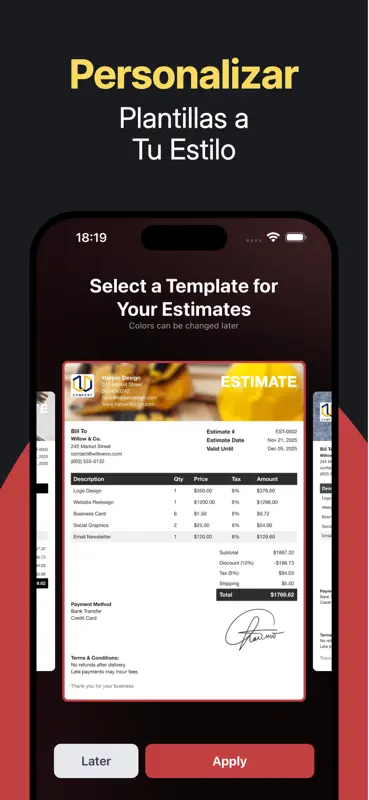 Creador de Cotizaciones screenshot 2 of 6