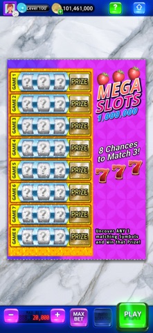 Scratch Off Daily iPhone screenshot