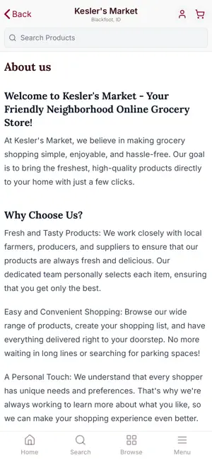 Kesler Market screenshot 4