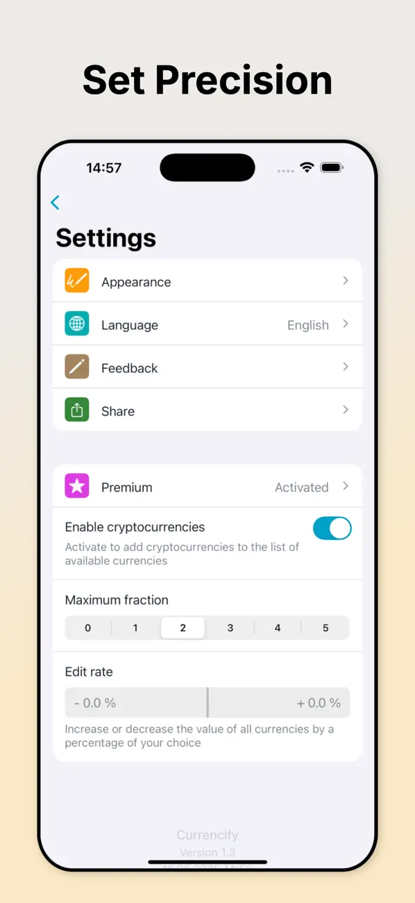 Screenshot #3 pour Currencify