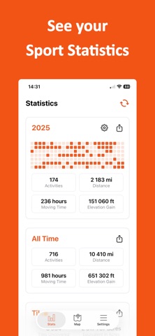 Sports Maps & Stats - didit iPhone screenshot
