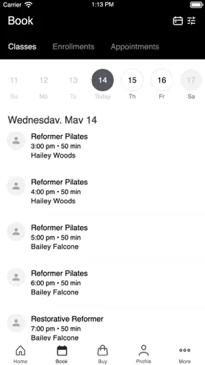 Move Pilates Studio screenshot 2