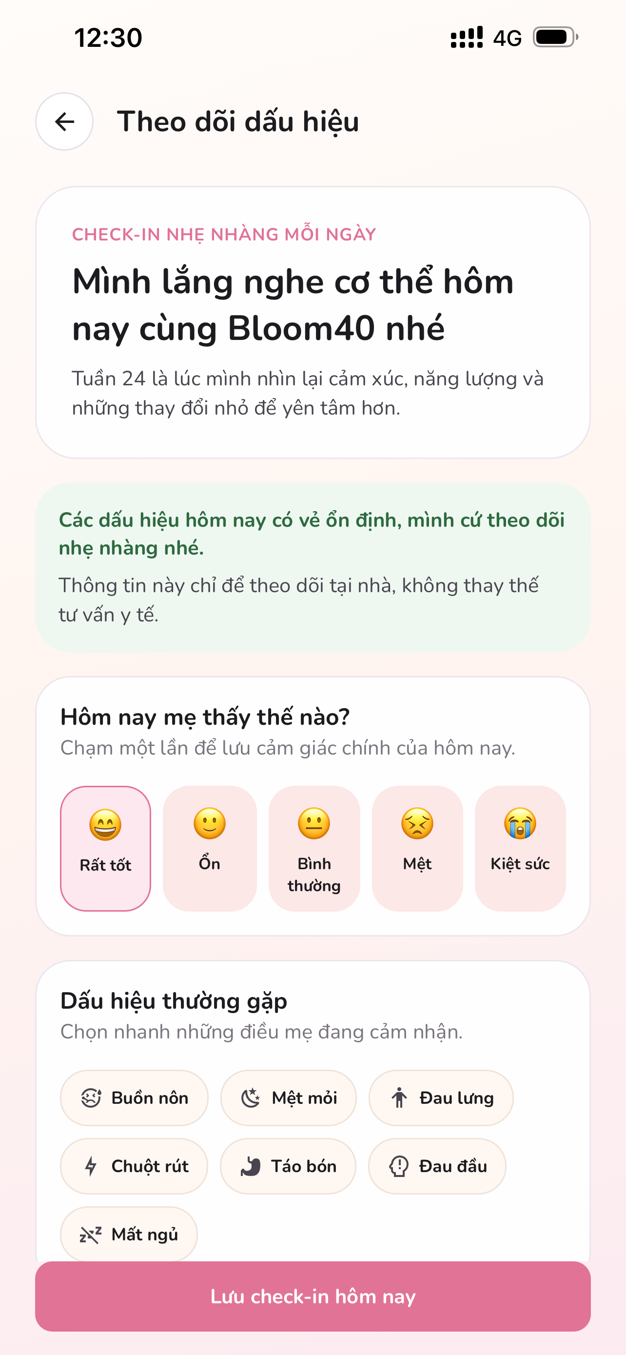 Bloom40 - 40 Tuần cùng mẹ screenshot 6