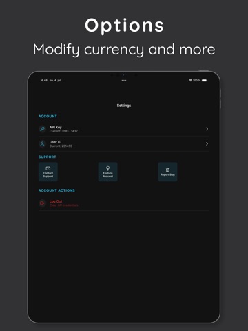 AdEarningsTracker iPad screenshot