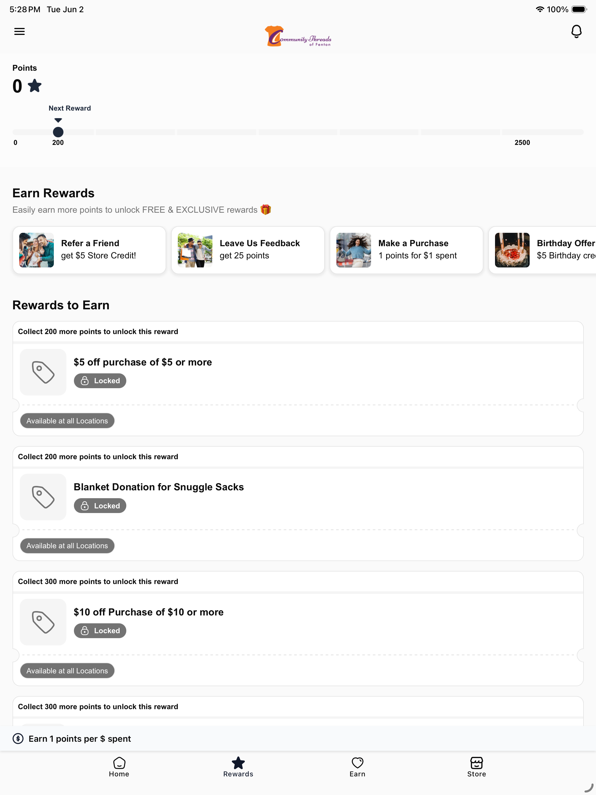Community Threads Rewards screenshot 5