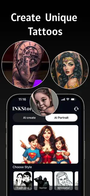 AI Tattoo Generator : INKStory screenshot 3