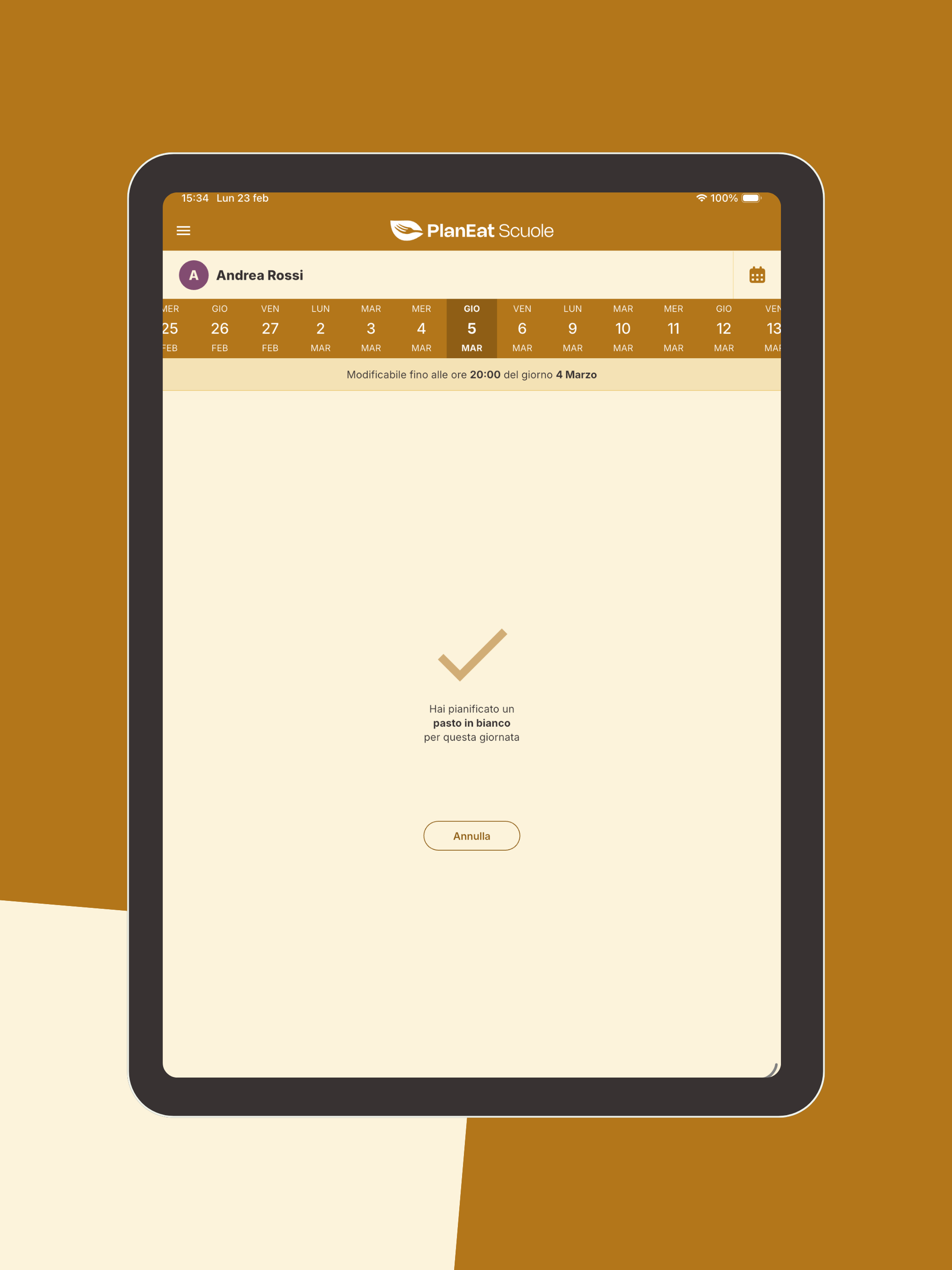 PlanEat Scuole screenshot 6