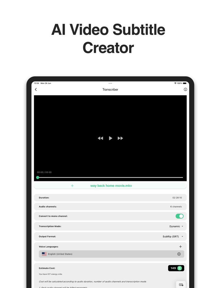 aiScriber AI Speech to Text
