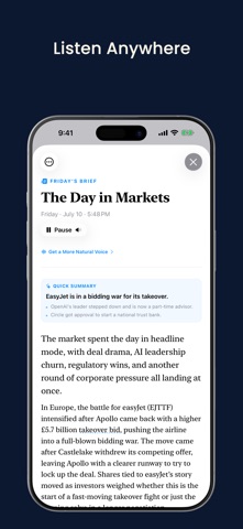 Stocks News: Market Headlines iPhone screenshot
