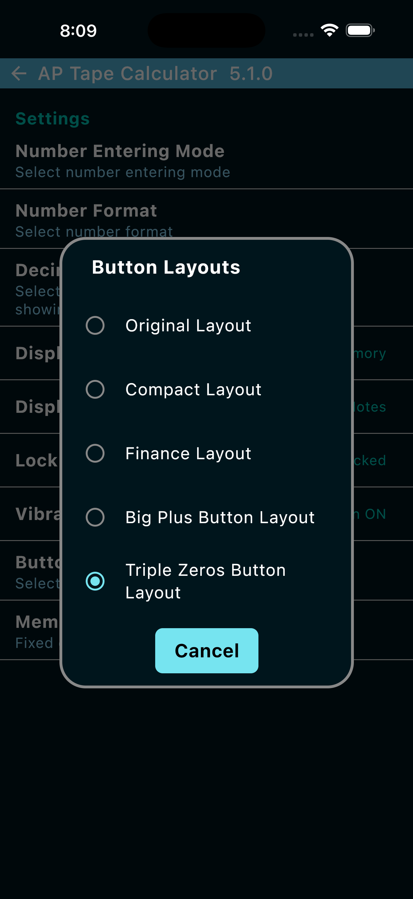 AP Tape Calculator screenshot 6