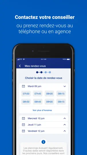Capture d'écran de EDF Dom & Corse sur iPhone 8