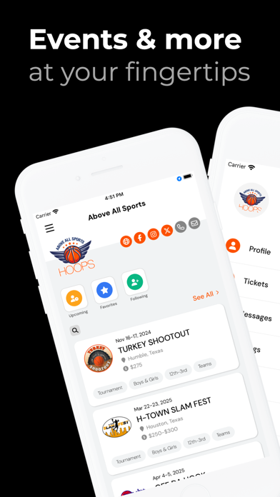 Above All Sports Hoops Screenshot