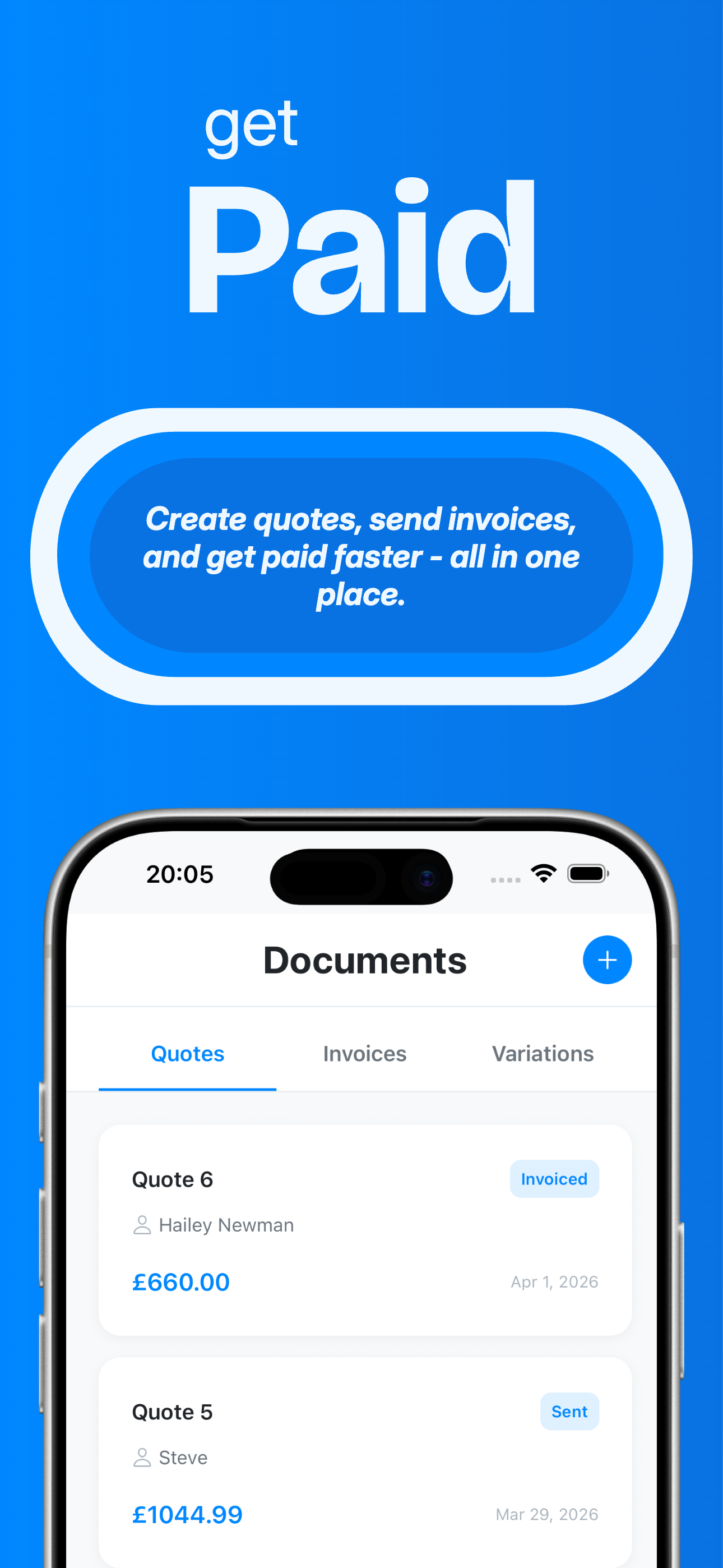 TradeStash: Job Management