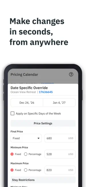 PriceLabs iPhone screenshot 3
