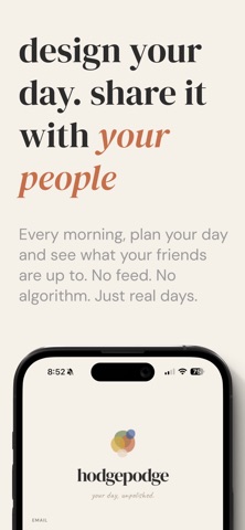 hodgepodge: shared journal screenshot