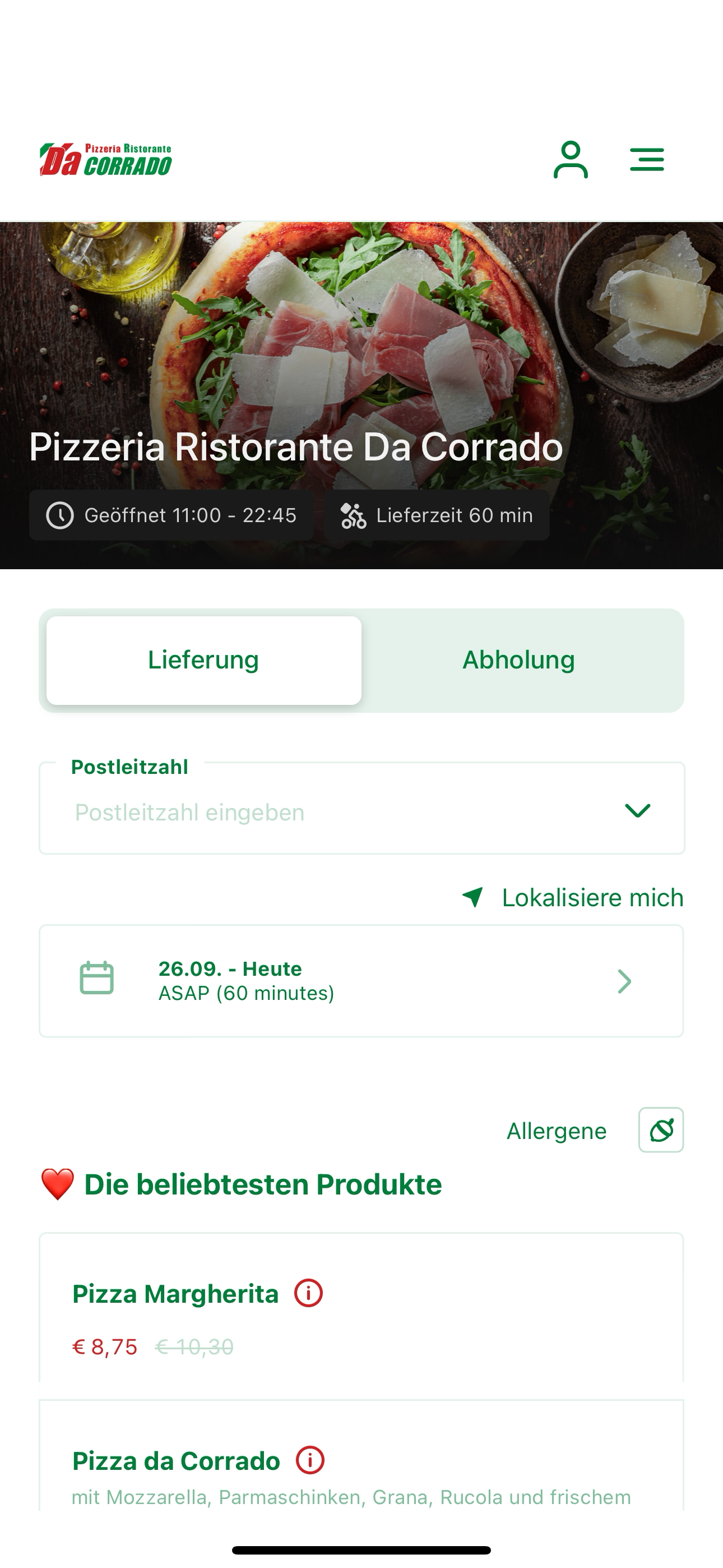 Pizzeria Ristorante Da Corrado