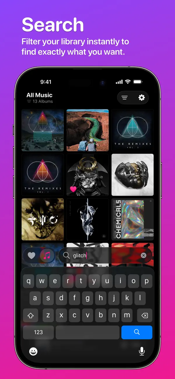 Screenshot #3 pour Albums: Cherche, Joue