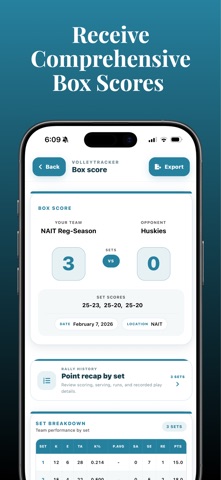 VolleyTracker Screenshot 3 of 9