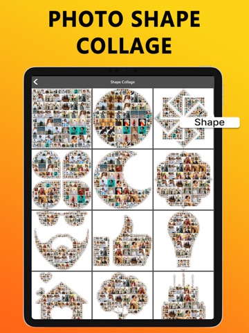 Photo Collage: Collage Maker. iPad screenshot