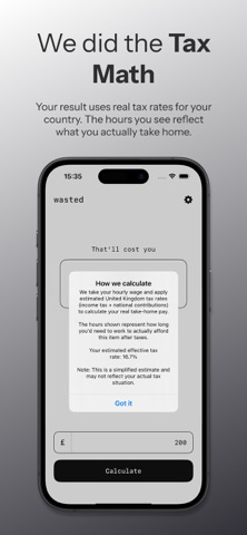 Wasted: Impulse Spend Control screenshot